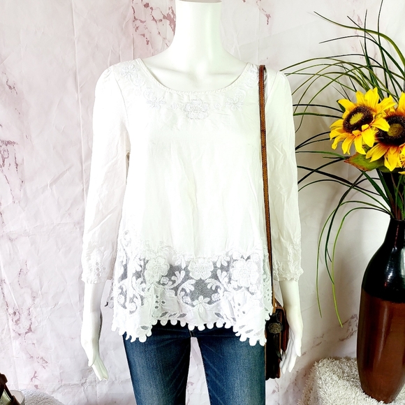 Anthropologie Maeve Lavinia Blouse - Picture 4 of 12